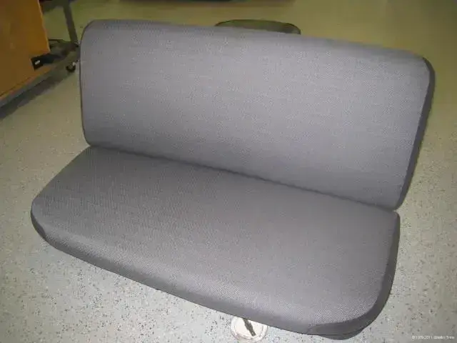 Restored bench seat from a 1948 GMC Truck.