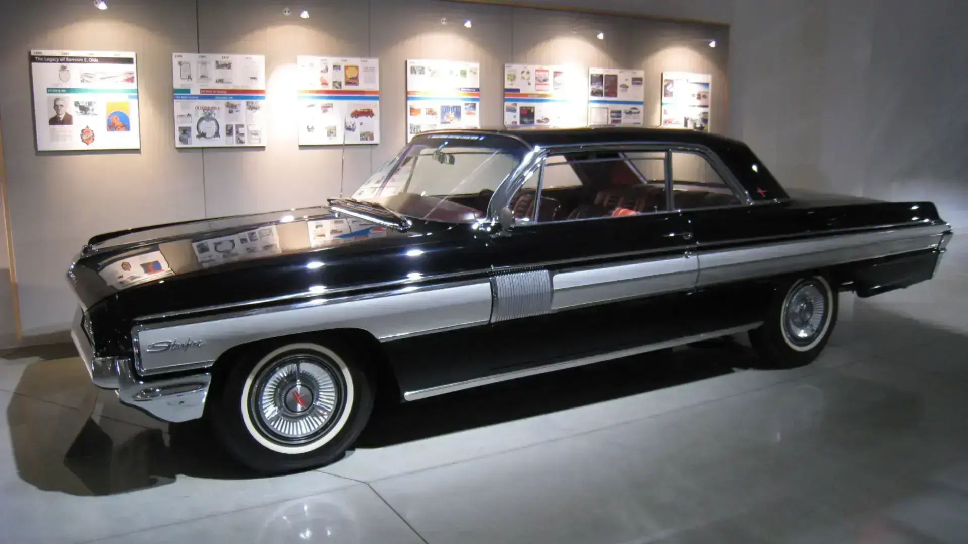 Restored 1961 Oldsmobile Starfire.