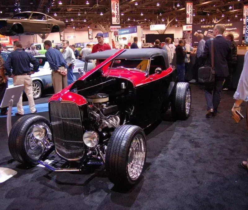 Custom-trimmed interior delivered for a SEMA build.